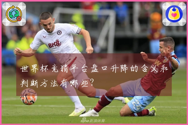 世界杯竞猜平台盘口升降的含义和判断方法有哪些？